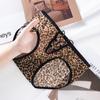 2026 Novas Calcinhas com Estampa de Leopardo para Mulheres, Modernas e Sexy com Tiras Vazadas, Calcinhas Seamless de Seda Gelada de Cintura Média para Mulheres