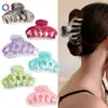 Pinza Grande para el Cabello con Forma de Calabaza y Patrón de Mármol para Mujer, Pinza para el Cabello Ps con un Toque Exquisito y de Alta Gama, Venta al por Mayor de Accesorios para el Cabello
