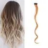 Extensões de Cabelo Cacheado Tingido Colorido para Pendurar na Orelha no Atacado, Um Cartão de Mechas para Mulheres, Mechas Naturais Invisíveis, Mechas Rosas