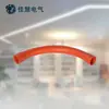 Accesorios de tubería con rosca estándar australiana abrazadera de tubería resistente gris tes codo curva grande accesorios de tubería eléctrica de PVC fabricante