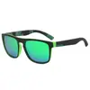 Nuevas gafas de sol deportivas para exteriores transfronterizas para hombre, gafas coloridas para ciclismo y conducción, gafas de montura cuadrada de moda con protección UV