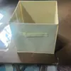 Caixa de Armazenamento sem Tampa Sala de Estar Gaveta Dobrável Tecido Armazenamento Diversos Amazon Caixa de Armazenamento de Roupas Espessada