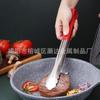 Pinza para alimentos de acero inoxidable pinza creativa para barbacoa pinza para alimentos anti-quemaduras pinza para platos de buffet pinza para bistec pinza para barbacoa fabricantes