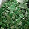 20 ~ 40 mm grava de cristal de fresa verde al por mayor decoración precio al por mayor por 100 g