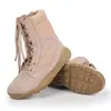 Zhendian Treasure Botas de Combate Auténticas Ultraligeras Águila Alada Botas de Combate Otoño e Invierno Botas de Combate SFB Botas del Desierto