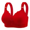 Sutiã de renda sexy ajustável sem aro plus size transfronteiriço sutiã confortável com puxador lateral lingerie