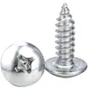 Tornillos Autorroscantes de Acero Inoxidable 304 No Estándar de Cabeza Plana Grande de Cruz Ta Tornillos de Cabeza Redonda Tipo Champiñón Paraguas M2.9M3.5M3.9