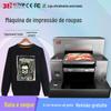 Máquina de impressão de roupas de 31 graus pequena bolsa de lona suéter camiseta impressão de padrão jeans equipamento de jato de tinta