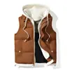 Chalecos unisex para otoño e invierno, chalecos de marca modernos de corte holgado para estudiantes de secundaria y adolescentes, chalecos de algodón para hombres y mujeres, transfronterizos