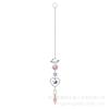 Nova série Silver Planet AB Color Crystal Lighting Pendant Sunlight Catcher Garden Window Decoration Light Collection Pendant
