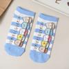 Calcetines japoneses de dibujos animados nuevos rincón infantil calcetines de animal introvertido de criatura linda estilo coreano algodón peinado calcetines de barco para mujer set