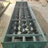 Alimentador de cinzas volantes de cimento tipo U, transportador helicoidal de alimentação, elevador, alimentador de cavacos de madeira, rosca dupla de 304