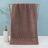 Toalla Gaoyang de algodón para adultos, gruesa, absorbente de agua, para el hogar, para el lavado facial, toalla extragrande de jacquard con logotipo bordado, toalla de regalo