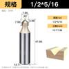 Fresadora para carpintería Huhao con cortador en V de 90 grados, cabezal de corte para ranurado de placas de aluminio y plástico, cortador de fondo redondo plegable integrado en la pared