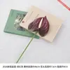 Nuevo modelo de flores de Loto Guanyin artificiales para decoración de interiores, materiales florales para escaparates de centros comerciales, flores para proyectos y accesorios florales para bodas