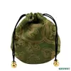 07Jn Bolsa de Brocado Bolsa de Estilo Antiguo para Cuentas de Oración Budista Bolsa para Pulsera, Bolsa Cultural, Bolsa de Embalaje, Bolsa Pequeña de Brocado, Bolsita