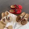 Sandalias con Plataforma de Cordones Estilo Birkenstock para Mujer, Punta Ancha, Cuero Genuino, de Moda, para Exteriores, Primavera y Otoño 2026