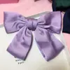 Pinza para el pelo de gasa súper de hada con lazo grande para la parte trasera de la cabeza accesorios para el cabello fresco dulce floral clip de resorte tocado
