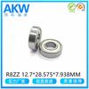 Fabricante Cixi R8Zz 12.7*28.575*7.938mm Rolamento Imperial para Bicicleta e Ferramenta Elétrica