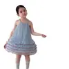 Ropa de Verano para Niñas 2026 Nuevo Estilo Coreano Vestido de Niña Vestido de Princesa Falda Tutú de Tirantes