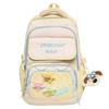 Mochila escolar estilo High Yan Value Ins Mochila para meninas do ensino médio Mochila para estudantes do ensino médio Mochila de grande capacidade para dor Mochila de dopamina