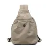Nova Mochila Multifuncional de Múltiplas Camadas, Moderna, Versátil, Bolsa de Peito, Bolsa Transversal Casual, Leve, Repelente à Água, Bolsa de Viagem