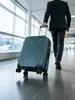 Nova mala vintage estojo de bagagem carrinho com rodas de avião caixa de senha de estudante caixa de viagem grande capacidade 20 polegadas estojo de bordo