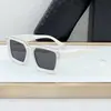Spp005 Moda Transfronteriza Superior Marco Negro Lujo Vacaciones Cuadrado Gafas de Sol Negras Gafas de Sol de Nicho Exterior Pp