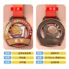 Medalha de Jogo de Basquete Produção Folha de Ouro Metal Comemorativo Pendurado Criativo Medalha de Ouro Medalha Esportiva Evento de Honra Produto