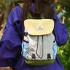 Mochila de Moda Estilo Coreano para Niños, Mochila Pequeña Versátil y Elegante con Bloques de Color para Exteriores, Mochila Escolar para Bebés de Niñas de Jardín de Infancia, Moderna