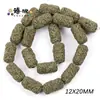 Cuentas de Pincel Ovaladas Cilíndricas de Piedra Volcánica Coloridas para Collar Pulsera DIY Accesorios de Joyería de Aromaterapia Venta Directa de Fábrica DIY