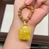 Cera de Abeja de Segunda Generación Varios Estilos Oso Bolsa de Queso Colgante Llavero DIY Exquisito Adorno de Joyería