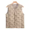 Nuevo Chaleco de Algodón de Primavera para Adultos de Mediana Edad y Mayores, Chaleco Térmico Ligero de Talla Grande, Ropa Interior, Venta al por Mayor