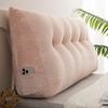 Cojín Triangular de Cabecera Transfronterizo, Almohada de Cama, Respaldo Grande, Cojín Lumbar, Respaldo, Bolsa Suave de Tatami, Respaldo de Sofá, Extraíble