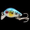 Cebo señuelo 1.6g Señuelo Minnow Señuelo Duro Mini Chubby Equipo de Pesca en Roca Señuelo Artificial Ligero Biomimético para Lubina