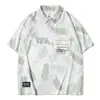 Camiseta de Manga Corta de Peso Pesado para Hombre, Nuevo Estilo Primavera/Verano 2026, Diseño de Nicho, Camisa Polo de Alta Gama, Moda Masculina Fresca y Moderna