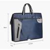 Bolsa Documental Escolar, Bolsa de Mão para Documentos em Tecido Oxford para Homens, Brinde Grátis do Clube, Bolsa Documental com Logo Impresso