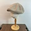 Gorra de cabeza grande estilo Old Money vintage para mujer, gorro octogonal de punto de lana cálido para otoño e invierno, gorro unisex de moda tipo torre.