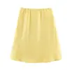 Falda de Mujer Ins Transfronteriza Europea y Americana 2026 Nueva Moda Elegante Al por Mayor Adelgazante Versátil Casual Cintura Elástica Falda Línea A
