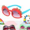 Novos Óculos de Sol Infantis Formato Dinossauro Coreano Fofo Moda Desenho Animado Anti-UV Óculos de Sol Fofo Cobertura Cool para Bebê