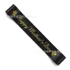 Banda para el Hombro de Feliz Día de la Madre Banda de Etiqueta en Stock para Fiesta del Día de la Madre Banda para el Hombro de Mamá
