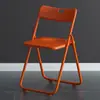 Sillas Plegables, Sillas de Comedor de Plástico para el Hogar, Sillas Portátiles para Exteriores para Eventos, Reuniones, Capacitación, Sillas para Personal, Sillas de Computadora, Taburetes para Sala de Espera