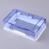 Venta al por mayor de fábrica tipo 118 caja a prueba de salpicaduras de uno o dos interruptores/enchufes cubierta impermeable 118 pequeña de seis orificios 120 caja impermeable