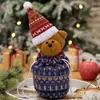 Bolsa de Regalo Navideña, Bolso Manzana, Bolsa de Empaque Fruta de la Paz, Bolsa de Regalo Nochebuena, Pequeño Regalo Creativo para Niños