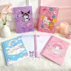 Libreta Espiral A5 de Dibujos Animados Sanrio Páginas de Colores Notas para Estudiantes de Primaria Notas de Mensajes Papelería Infantil Linda Libreta Coolo