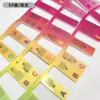 Adesivos de Piano Populares Transfronteiriços Silicone Universal Identificação para Iniciantes Partitura Adesivos de Notas Coloridas Acessórios de Piano Adesivos de Notas
