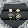 Aretes Dobles con Letra C Estilo Chanel para Mujer, Aretes de Alta Gama Inspirados en Chanel con Pasadores de Plata