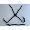 Delantal de Estilo Nuevo con Correas para el Cuello, Correas Cruzadas en Forma de X para los Hombros, Accesorios para Delantales, Accesorios de Correa para el Hombro de Cuero de PU