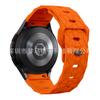 Para Samsung watch7 correa de reloj watch6/5/4 patrón de fútbol hebilla inversa correa de silicona correa de reloj de 20 mm