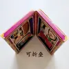 Suprimentos Sacrificiais Estéreo Masculino e Feminino Uso Diário Conjunto em Blister Caixa para Visitar Túmulos, Limpeza de Túmulos no Qingming, Queimar Papel, Lingotes de Ouro, Papel de Folha de Estanho, Roupas Frias